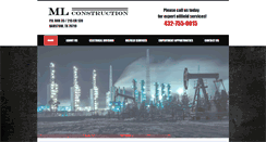 Desktop Screenshot of mlconstruction07.com